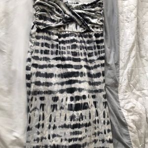 Louna twist front maxi dress